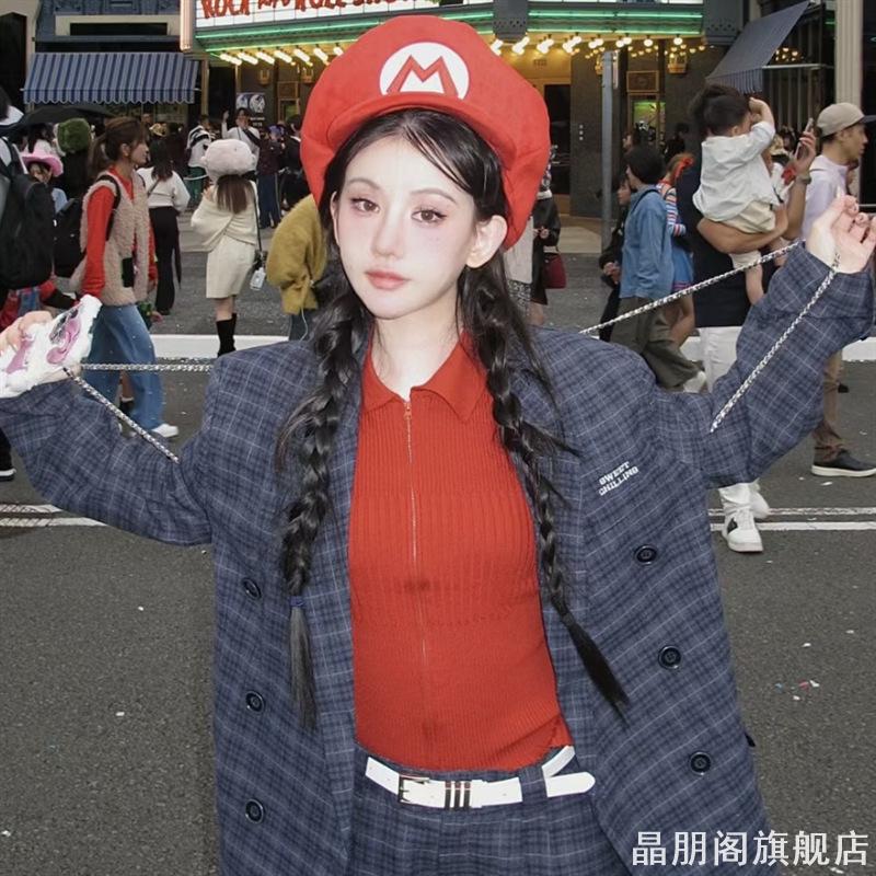 超级玛丽帽马里奥奥德赛帽子mario帽子cosplay万圣节角色扮演帽子