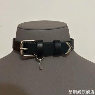 秦彻cos服适用恋与深空乌鸦哥同款动漫周边二次元时尚choker项圈