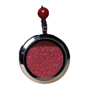 可打开装朱砂的空瓶吊坠粉空心装朱砂随身挂件嘎乌盒项链男女