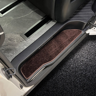 汽车内饰改装 埃尔法威尔法迎宾踏板地毯 专车专用四门门槛垫