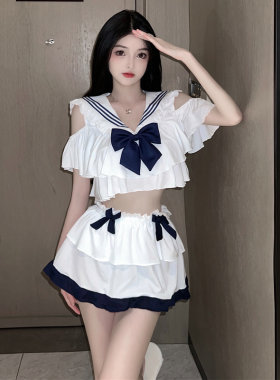 大码胖mm性感制服睡衣睡裙套装