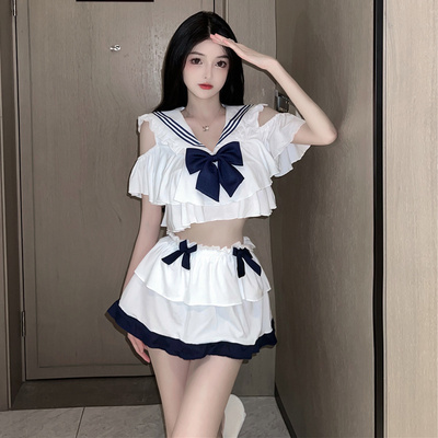 大码胖mm性感制服睡衣睡裙套装