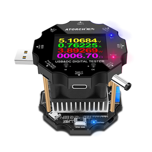 充电宝移动电源手机数据线充电器usb负载老化检测试仪 电压电流表