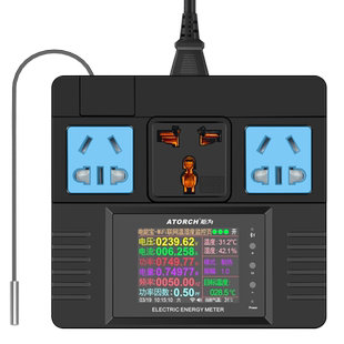 炬为WiFi联网手机远程控制智能插座数显湿控温控仪温度湿度控制器