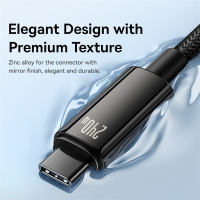 Baseus 240W USB Type C Cable for iPhone 15 PD3.1 Supercharge for Realme Samsung S23 5A Fast Charger thumbnail 5