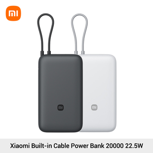Bank 2025 Power Xiaomi 20000mAh充电宝快充小巧超大容量 NEW