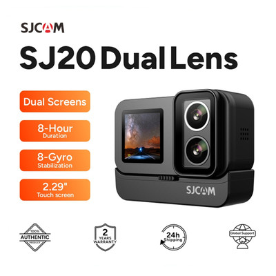 SJCAM SJ20 Dual Lens 4K Action Camera Waterproof 5G WiFi