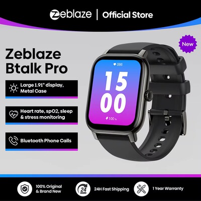 Zeblaze Btalk PRO 1.91' HD Display Voice Calling Smart Watch