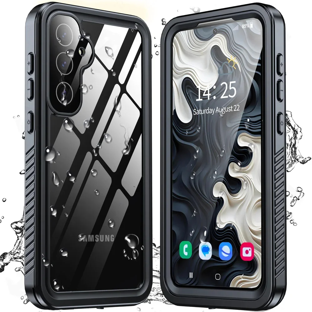 适用三星S23ultra手机壳S24运动防摔防水套密封保护S25plus防水壳Samsung S24Ultra Waterproof Case Cover