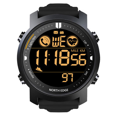 NORTH EDGE Laker Men's Digital Smart Watch Waterproof 50M