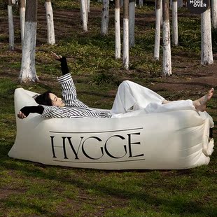 moreover户外懒人充气沙发便携式 备音乐节用品 空气床垫露营野炊装