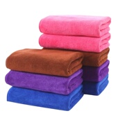 超细纤维白色毛巾吸水不掉毛家用厨房清洁办公室抹布家政保洁专用