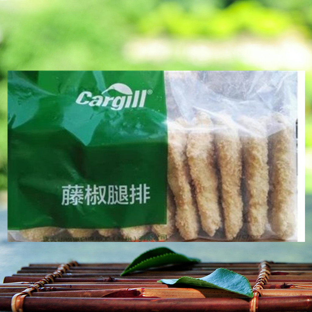 嘉吉藤椒腿排10片 鸡腿堡 鸡排饭1kg 西餐汉堡鸡排原料