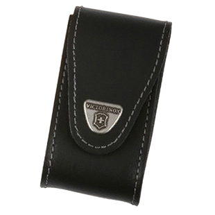 维氏瑞士军刀 皮套4.0521.3黑色91毫米1.6795适用 原装进口 刀套