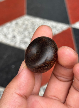 富森红土平安扣吊坠3.3×1.5cm约11克左右花蜜香型男女士挂件送礼