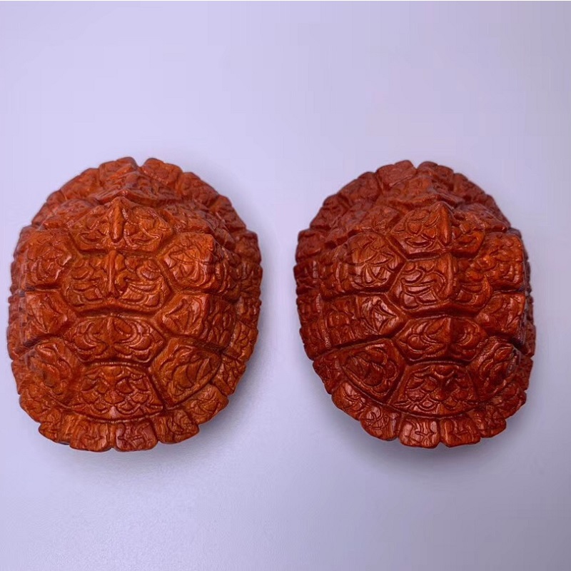 文玩手把件龙龟红木小叶紫檀