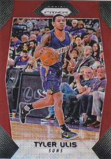 NBA帕尼尼球星卡Prizm1718普卡红波纹凑套 尤利斯 67泰勒