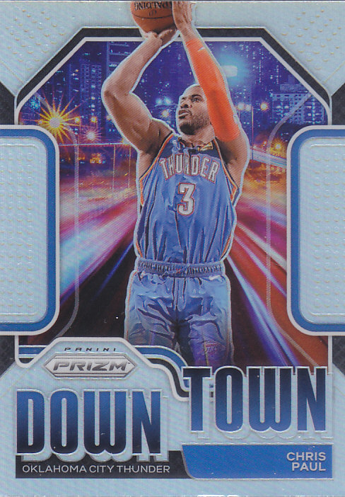 NBA帕尼尼球星卡Prizm2021特卡银折DownTown凑套#4克里斯保罗