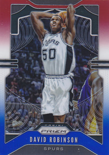 NBA帕尼尼球星卡Prizm1920普卡三色折射凑套 罗宾逊 9大卫