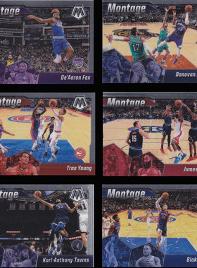NBA帕尼尼球星卡1920Mosaic特卡Montage马赛克凑套No21-30特雷杨