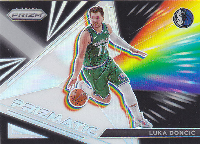 NBA球星卡Prizm2122棱镜特卡Prizmatic银折凑套#27东契奇