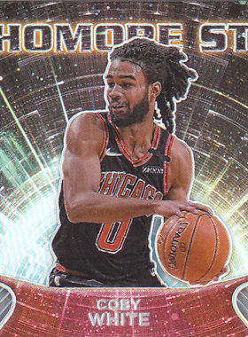 NBA球星卡Prizm2021特卡Sophomore Stars银折凑套#5科比怀特