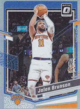 NBA球星卡Optic2324银折凑套#158杰伦布伦森