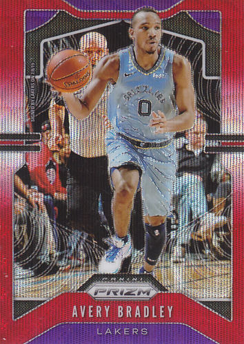 NBA球星卡1920Prizm普卡红波纹折射凑套#137艾弗里-布拉德利