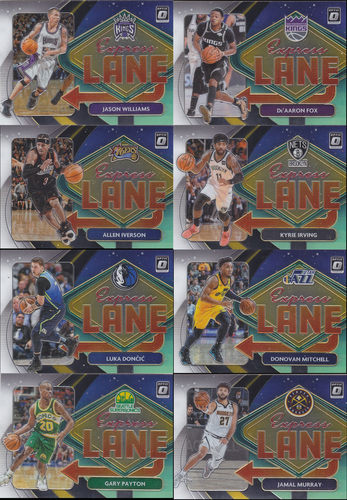 nba帕尼尼球星卡optic2021快车道