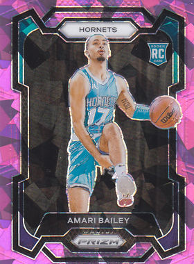 NBA球星卡2324Prizm普卡新秀粉碎冰折射凑套#162阿马里贝利