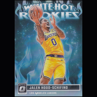 NBA球星卡Optic2324白热新秀特卡银折凑套#6杰伦胡德席菲诺