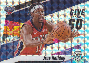 NBA帕尼尼球星卡1920特卡GiveAndGo马赛克凑套格子折#5朱霍勒迪