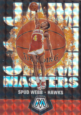 NBA帕尼尼球星卡1920特卡篮球火格子折马赛克凑套#1韦伯