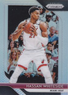 NBA球星卡panini1819Prizm银折#196哈桑-怀特塞德
