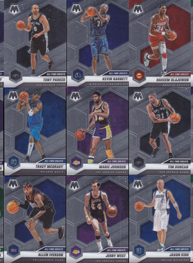 NBA球星卡2021Mosaic马赛克All-Time Greats凑套No281-295