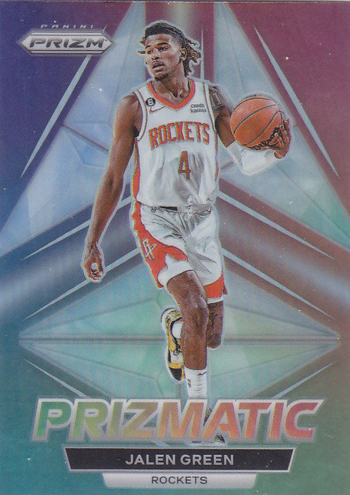 NBA帕尼尼球星卡Prizm2223棱镜特卡Prizmatic银折凑套#23杰伦格林