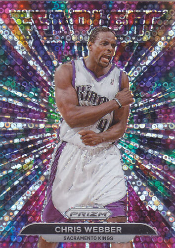 NBA球星卡Prizm2122特卡泡泡折Fearless凑套#16克里斯韦伯