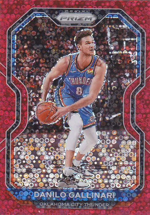 NBA球星卡2021Prizm红泡泡折125编凑套#61加里纳利