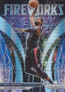 NBA球星卡Prizm2122特卡Fireworks凑套Hyper折#22保罗乔治