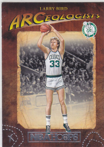 NBA球星卡帕尼尼1819Hoops特卡Arc#4拉里伯德