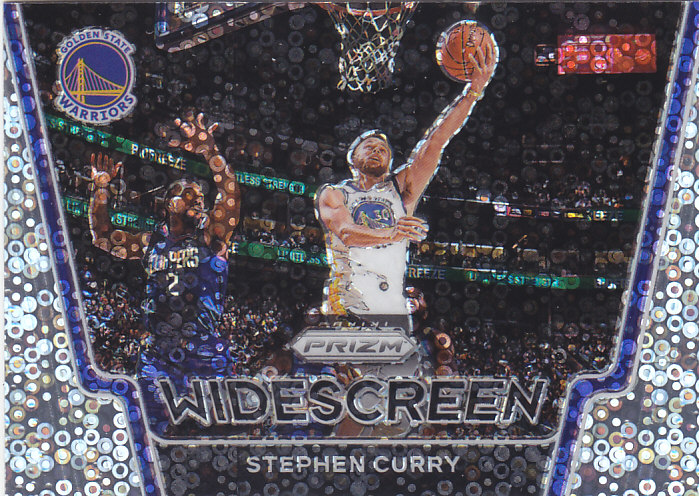 NBA球星卡帕尼尼2021Prizm宽屏特卡泡泡折凑套#3史蒂芬库里