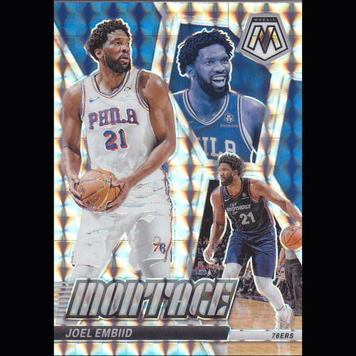NBA球星卡2324Mosaic特卡Montage马赛克格子折凑套#2恩比德