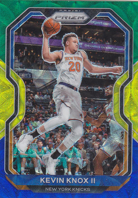 NBA球星卡帕尼尼2021Prizm黄瓜三色折凑套#163诺克斯