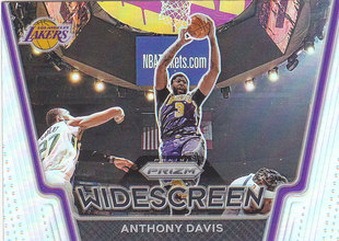 NBA球星卡帕尼尼2021Prizm宽屏特卡银折凑套#5安东尼戴维斯