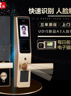 人脸识别电子锁家用防盗门