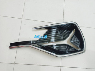 适用于新能源电车D60前雾灯罩启辰D60前保险杠饰板电镀框装饰亮条