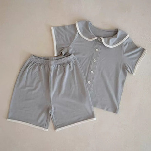 女宝宝睡衣两件套亲子款 儿童家居服短袖 新款 莫代尔棉2025夏季 套装