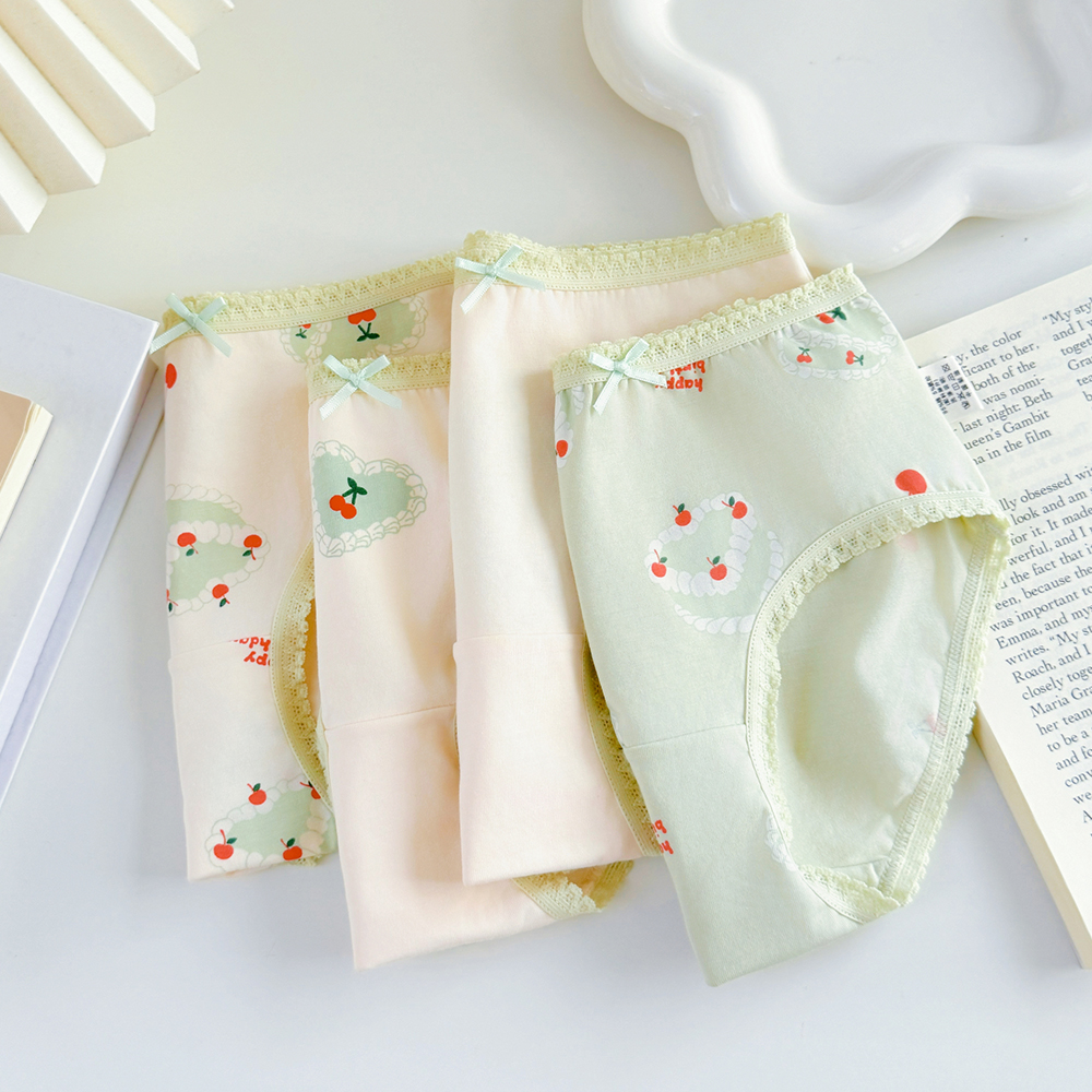 儿童内裤女童a类纯棉抗菌短裤