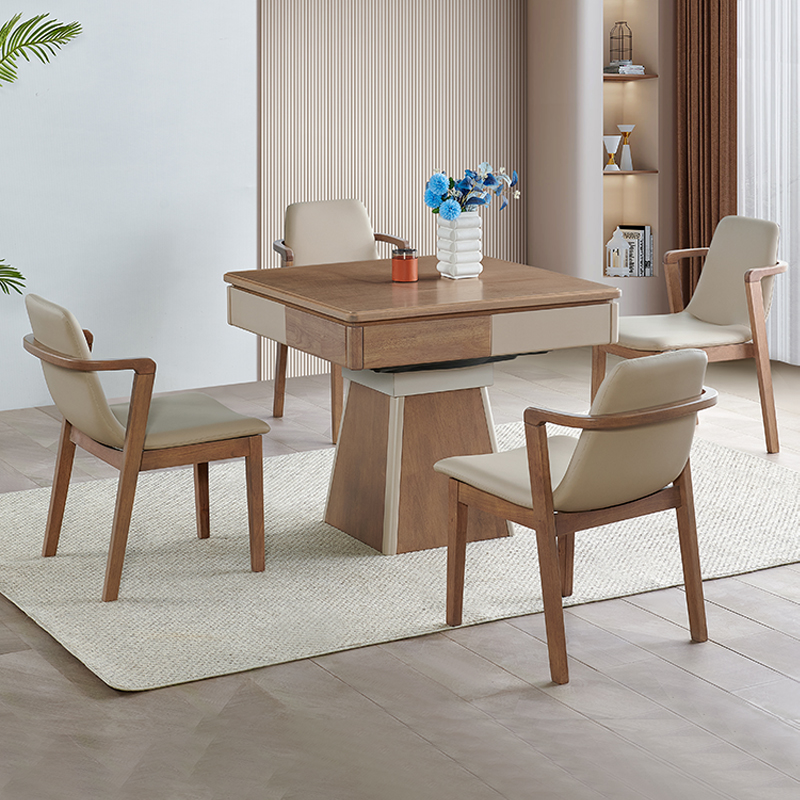 金仕中式静音麻将桌餐桌两用