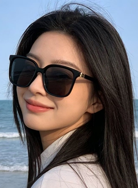 方框偏光防紫外线显瘦尼龙太阳镜